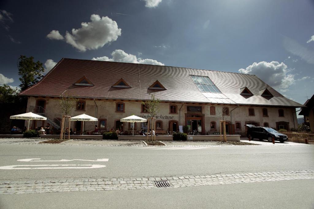 Hotel Rainhof Scheune & Naturpark Restaurant 科齐扎尔滕 外观 照片